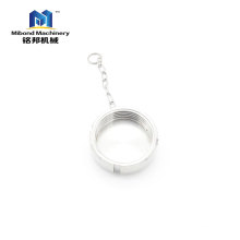 China Supplier SMS Sanitary Stainless Steel 304 Blind Nut with Chain In Various Sizes